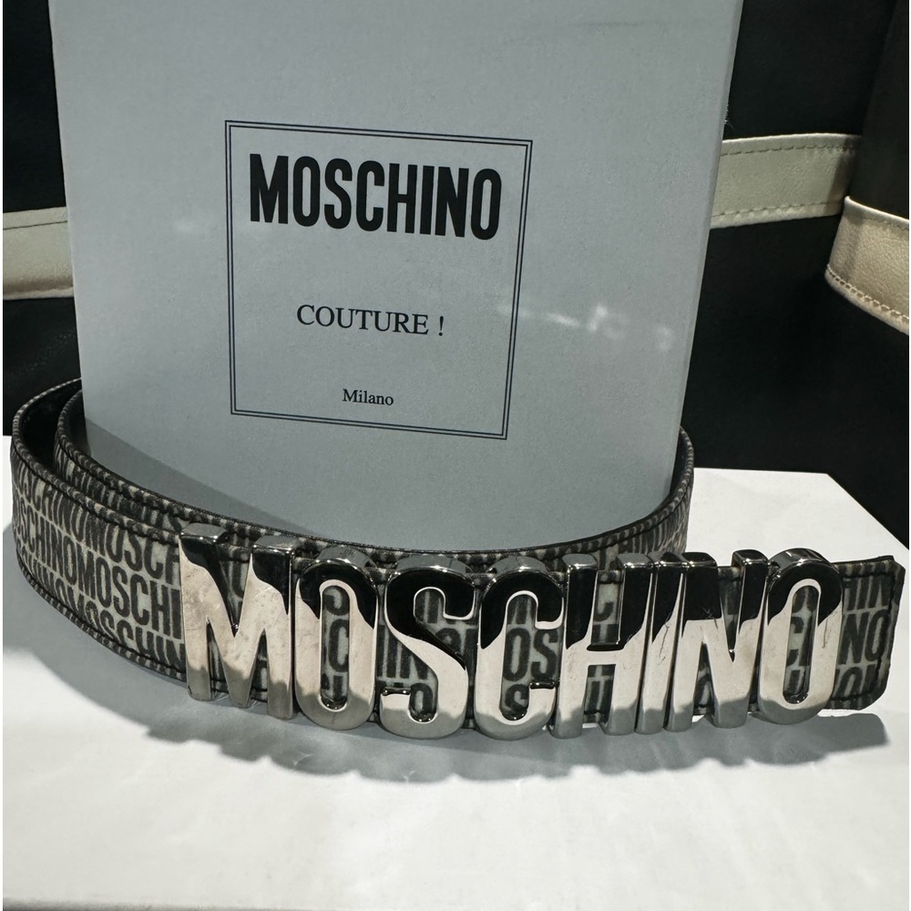Mens Moschino Fashion belt - Size 36
